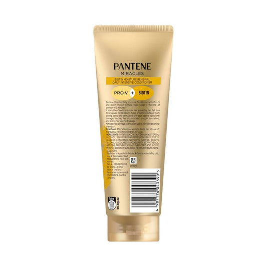 Pantene Miracles Biotin Moisture Renewal Conditioner - 180mL