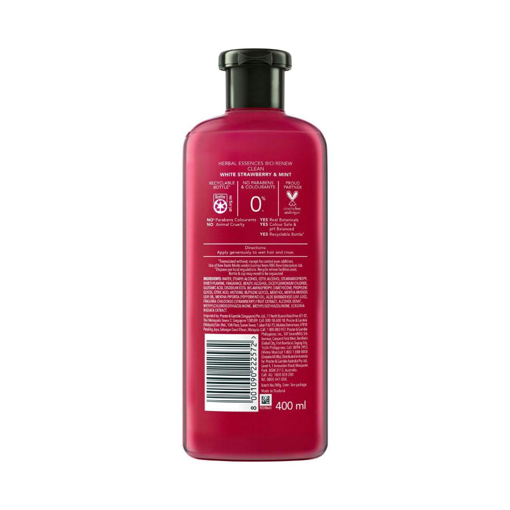 Herbal Essences ean White Strawberry & Mint Conditioner - 400mL