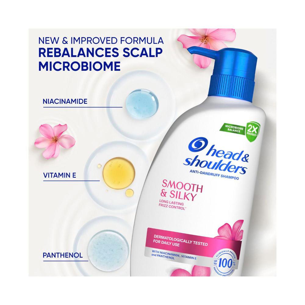 Head & Shoulders Anti-dandruff Shampoo Smooth & Silky - 660mL