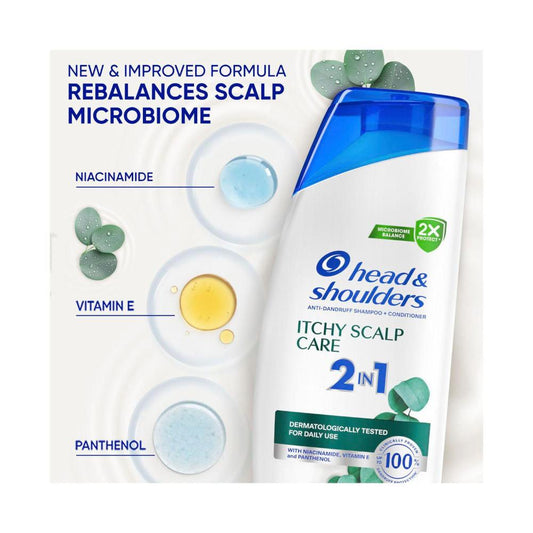 Head & Shoulders Itchy Scalp 2 In 1 Shampoo & Conditioner - 350mL