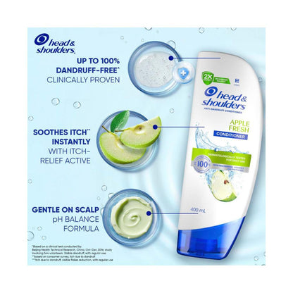 Head & Shoulders Apple Fresh Conditioner - 400mL