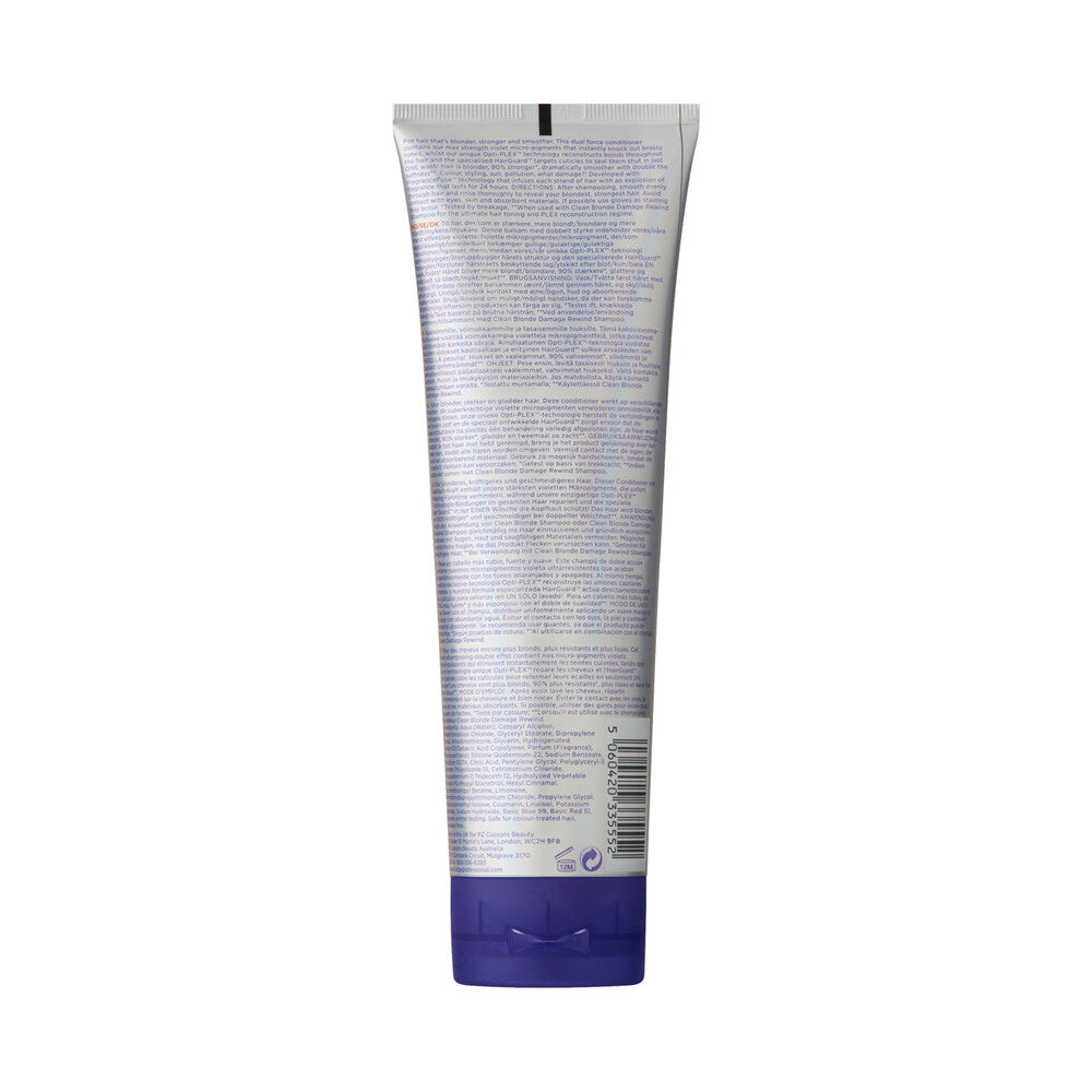 Fudge Professional ean Blonde Damage Rewind Violet Purple Toning Conditioner - 250mL
