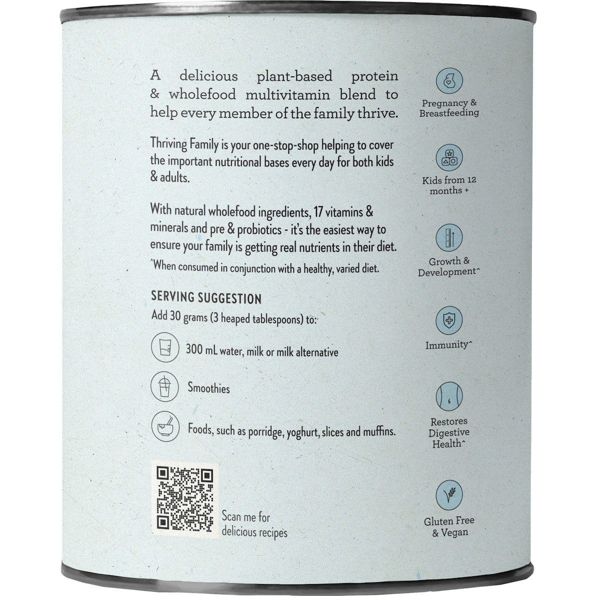 Nutra Naturals Smooth Vanilla Multivitamin Powder 240g