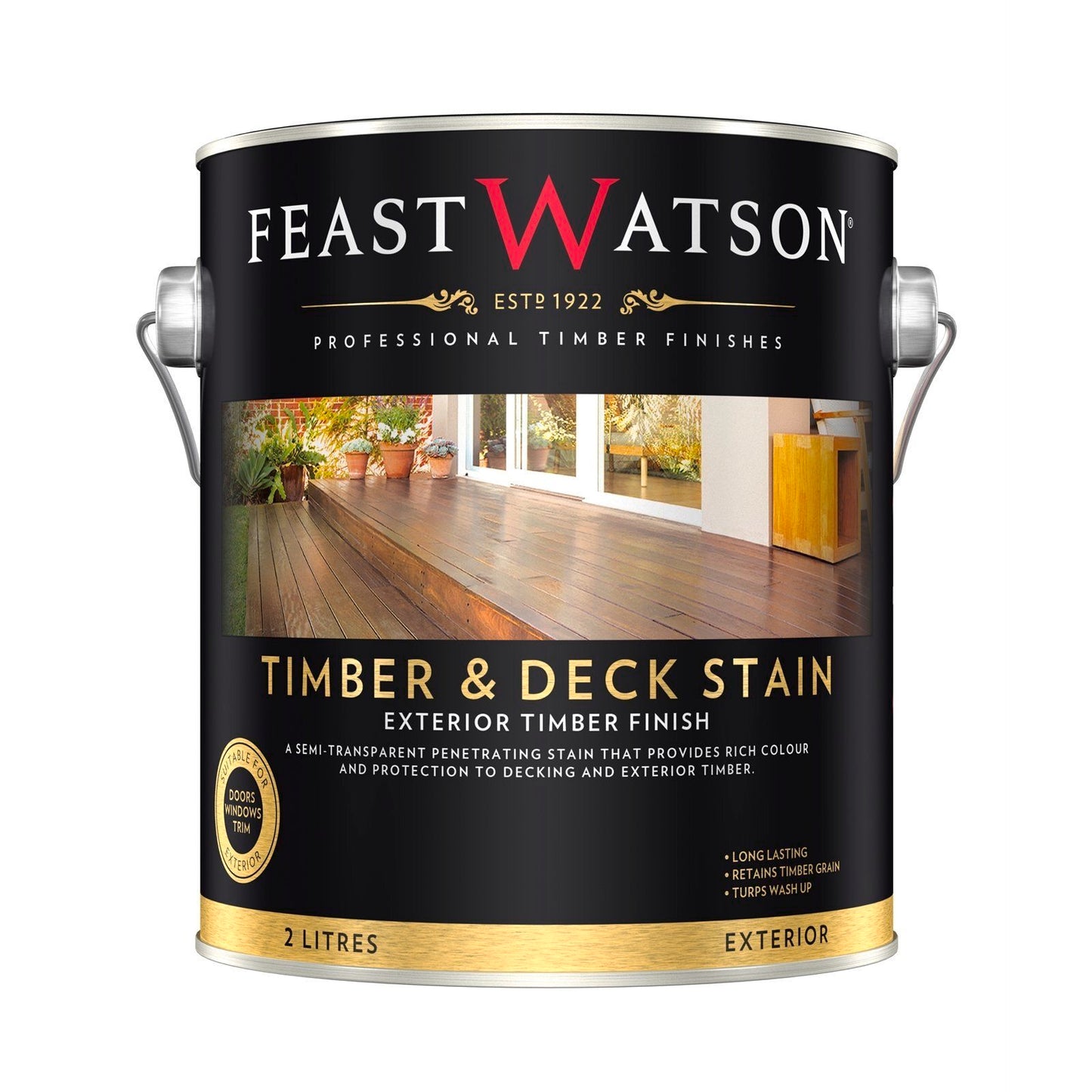 Feast Watson Taman Merbau Decking Stain - 2L