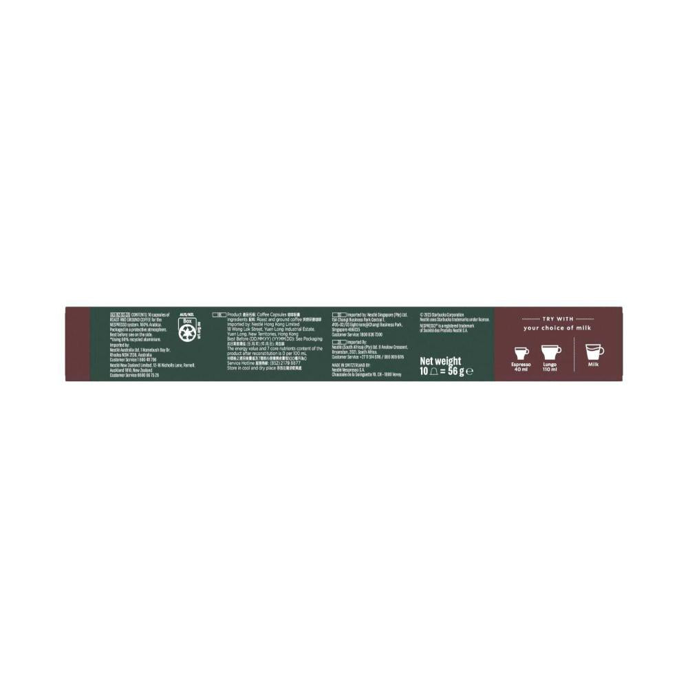 Starbucks Italian Roast Capsules - 10 pack