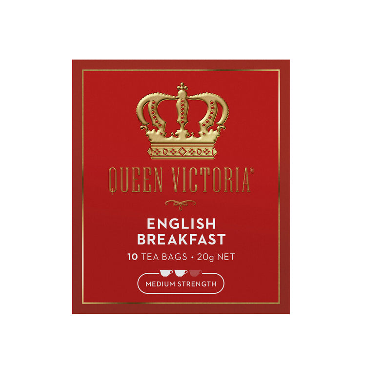 Queen Victoria English Breakfast Tea Bags - 10 pack