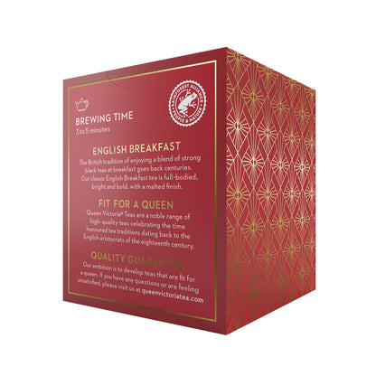 Queen Victoria English Breakfast Tea Bags - 10 pack