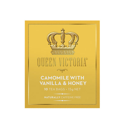 Queen Victoria Honey & Vanilla Camomile Tea Bags - 10 pack