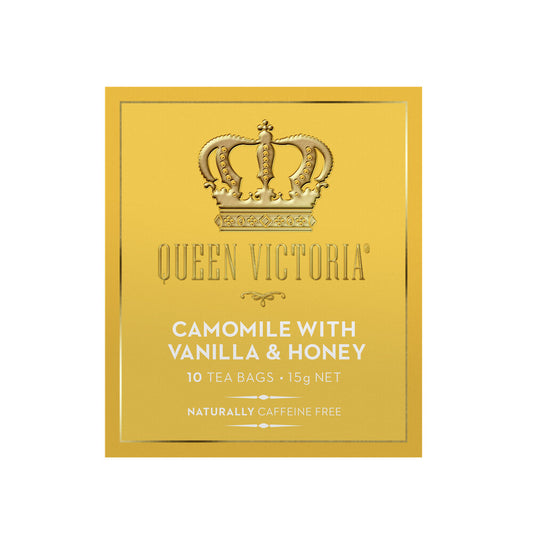 Queen Victoria Honey & Vanilla Camomile Tea Bags - 10 pack