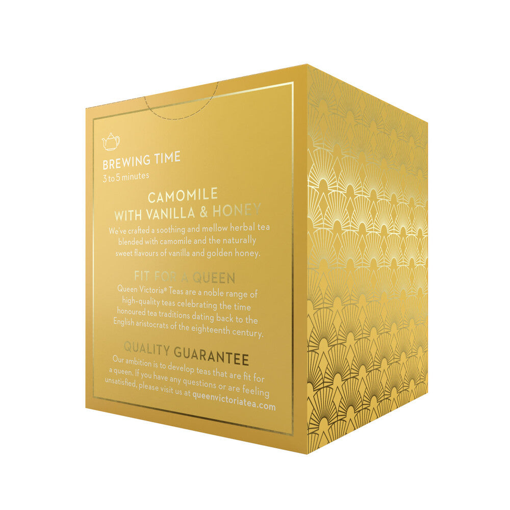 Queen Victoria Honey & Vanilla Camomile Tea Bags - 10 pack