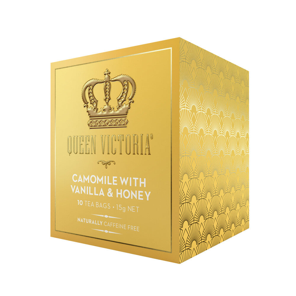Queen Victoria Honey & Vanilla Camomile Tea Bags - 10 pack