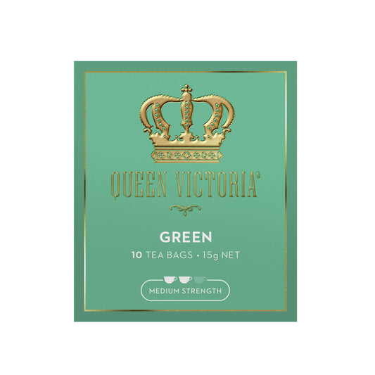Queen Victoria Green Tea Bags - 10 pack
