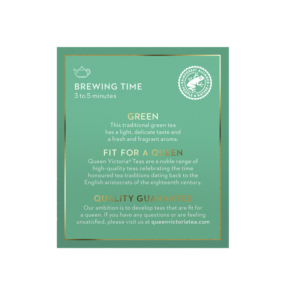 Queen Victoria Green Tea Bags - 10 pack