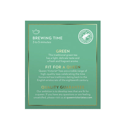 Queen Victoria Green Tea Bags - 10 pack