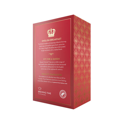 Queen Victoria English Breakfast Tea Bags - 50 pack