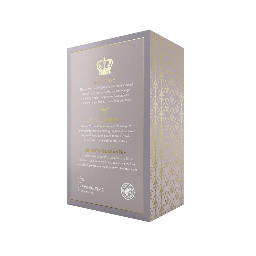 Queen Victoria Earl Grey Tea Bags - 50 pack