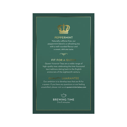 Queen Victoria Peppermint Tea Bags - 50 pack