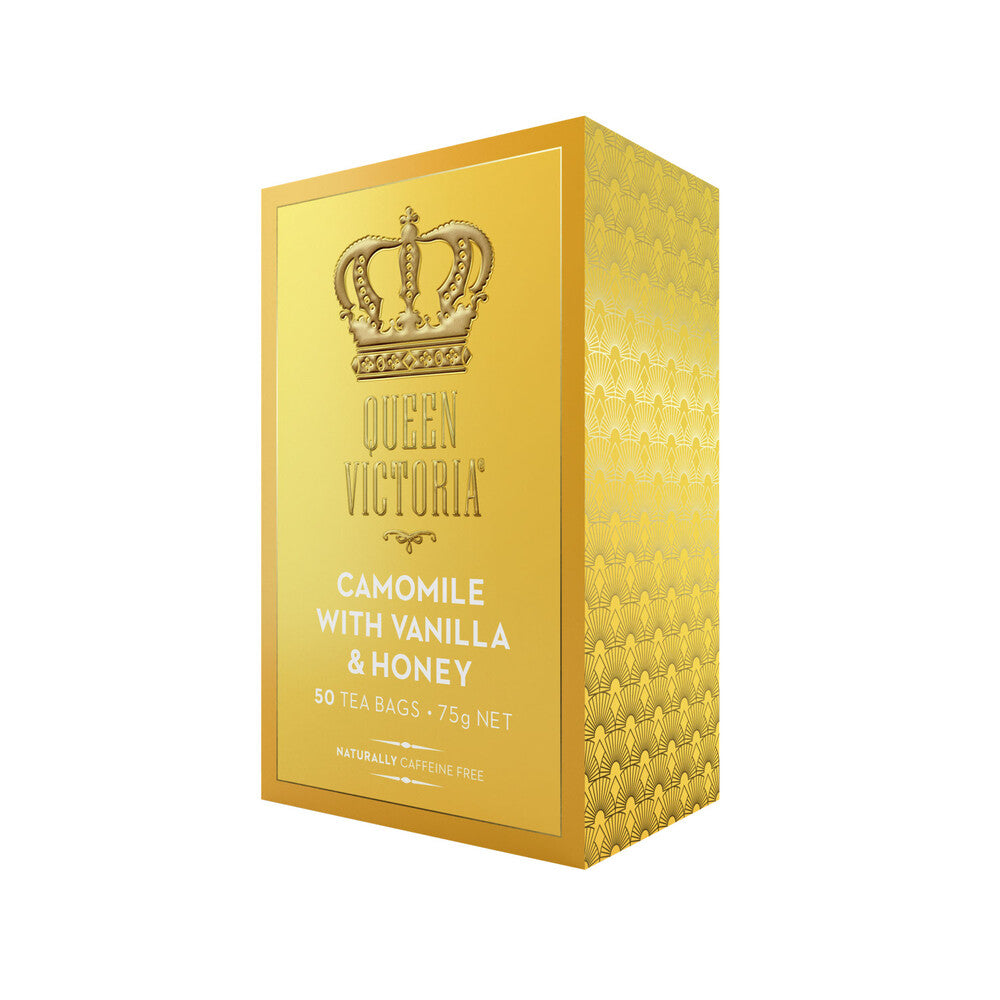 Queen Victoria Honey & Vanilla Camomile Tea Bags - 50 pack