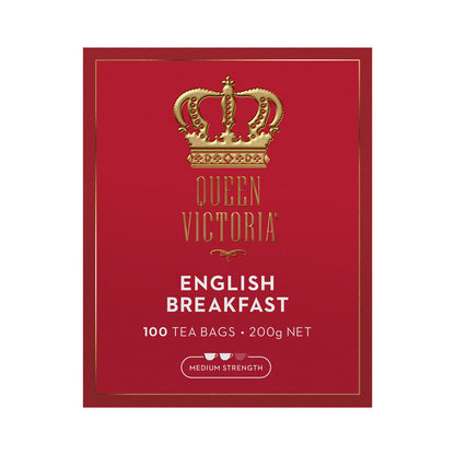 Queen Victoria English Breakfast Tea Bags - 100 pack