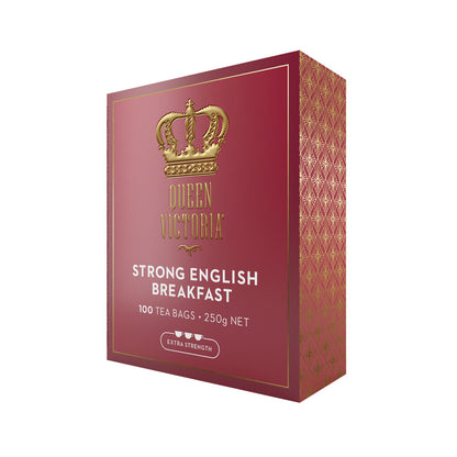 Queen Victoria English Breakfast Extra Strong Tea Bags - 100 pack
