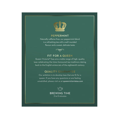Queen Victoria Peppermint Tea Bags - 100 pack