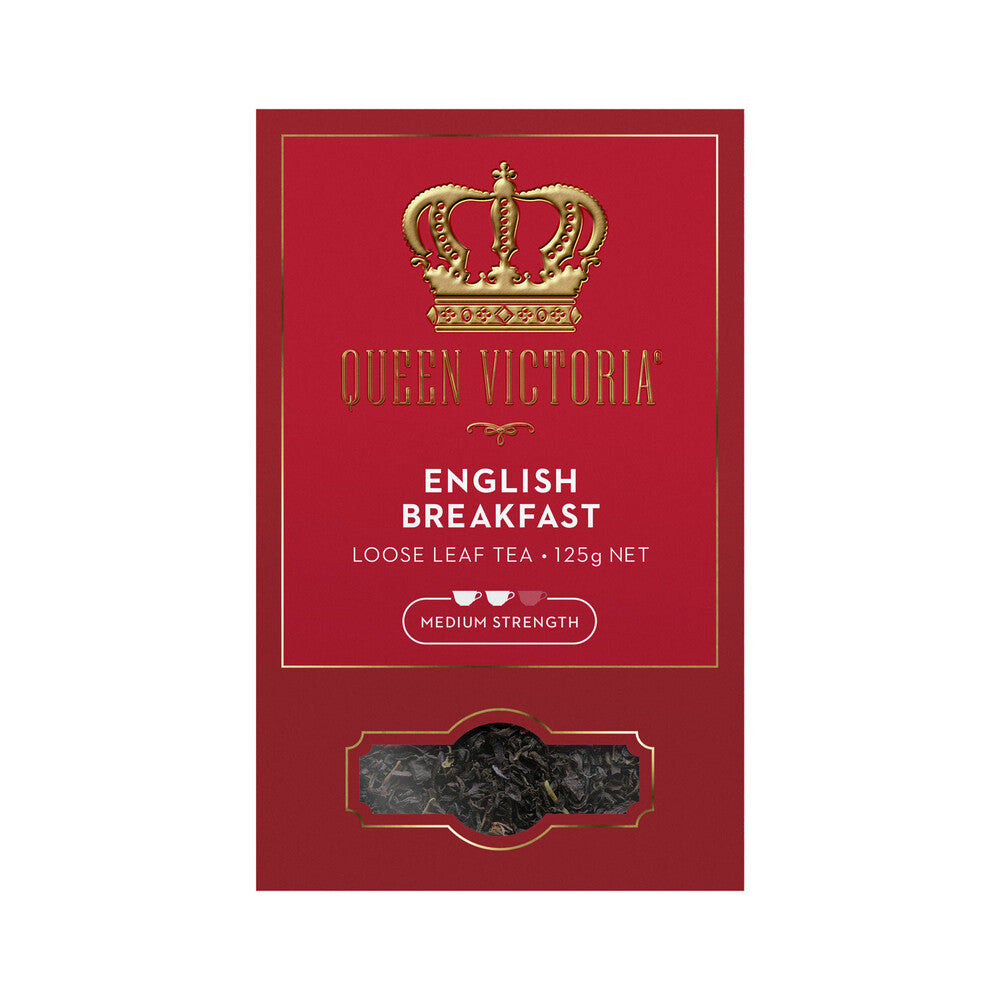 Queen Victoria English Breakfast Loose Leaf Tea - 125g