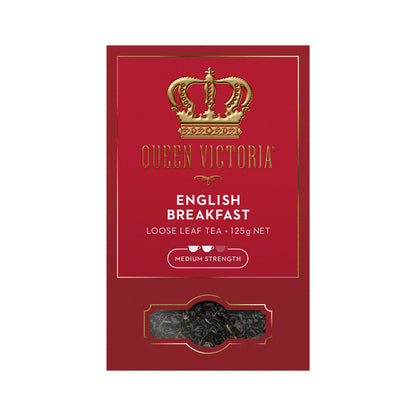 Queen Victoria English Breakfast Loose Leaf Tea - 125g
