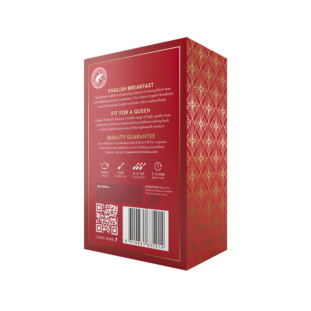 Queen Victoria English Breakfast Loose Leaf Tea - 125g