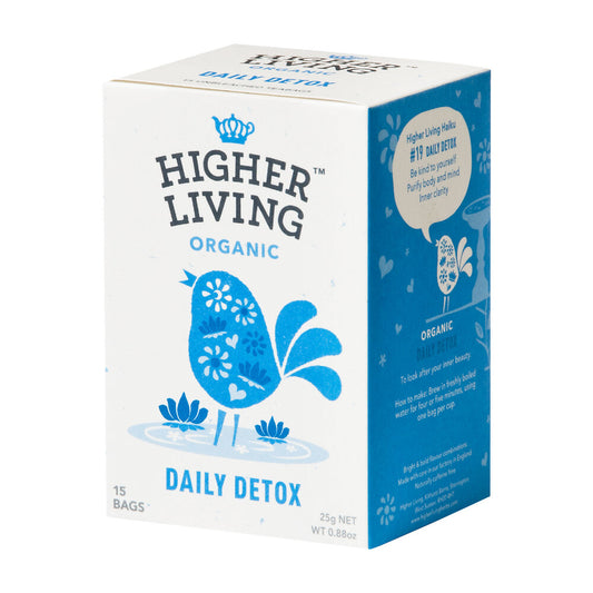 Higher Living Daily Detox Tea - 15 pack