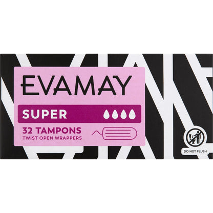 Evamay Super Tampons 32 Pack