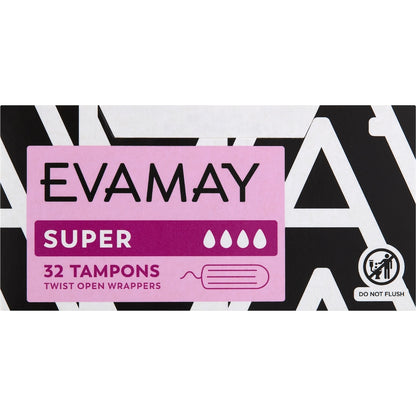Evamay Super Tampons 32 Pack