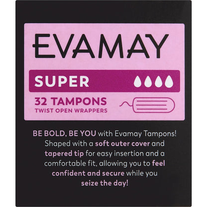 Evamay Super Tampons 32 Pack