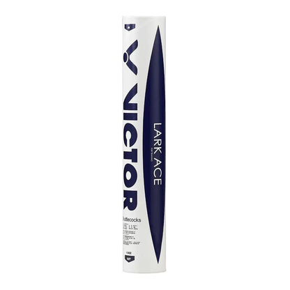 Victor Lark Ace Shuttlecock Standard White Feather Stable 12 x 2 Pack