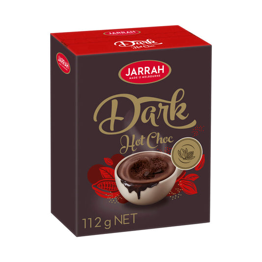 Jarrah Hot Dark Chocolate 8 Pack - 112g