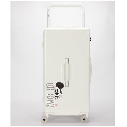 Disney Mickey Trunk Style Trolley Case Tsa Lock White Polycarbonate 79cm