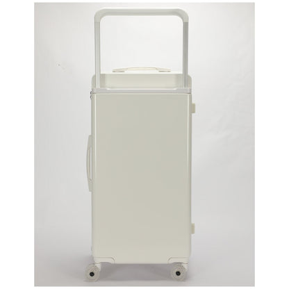 Disney Mickey Trunk Style Trolley Case Tsa Lock White Polycarbonate 79cm