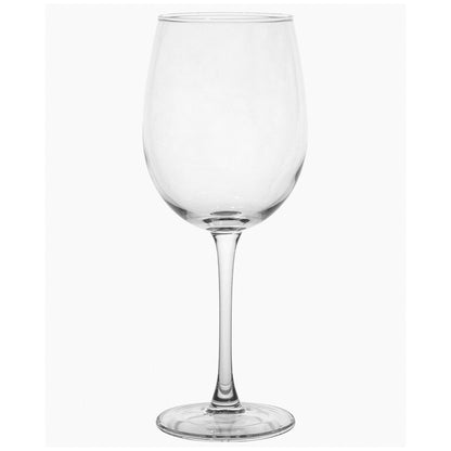 Wine Glasses Party Pack Clear Glass Set of 18 Dishwasher Safe 470mL