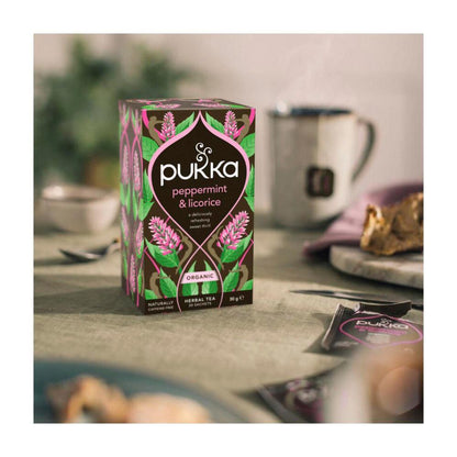 Pukka Tea Peppermint & Licorice - 20 pack