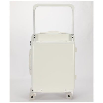 Disney Mickey Cabin Trolley Case Tsa Polycarbonate White 55cm