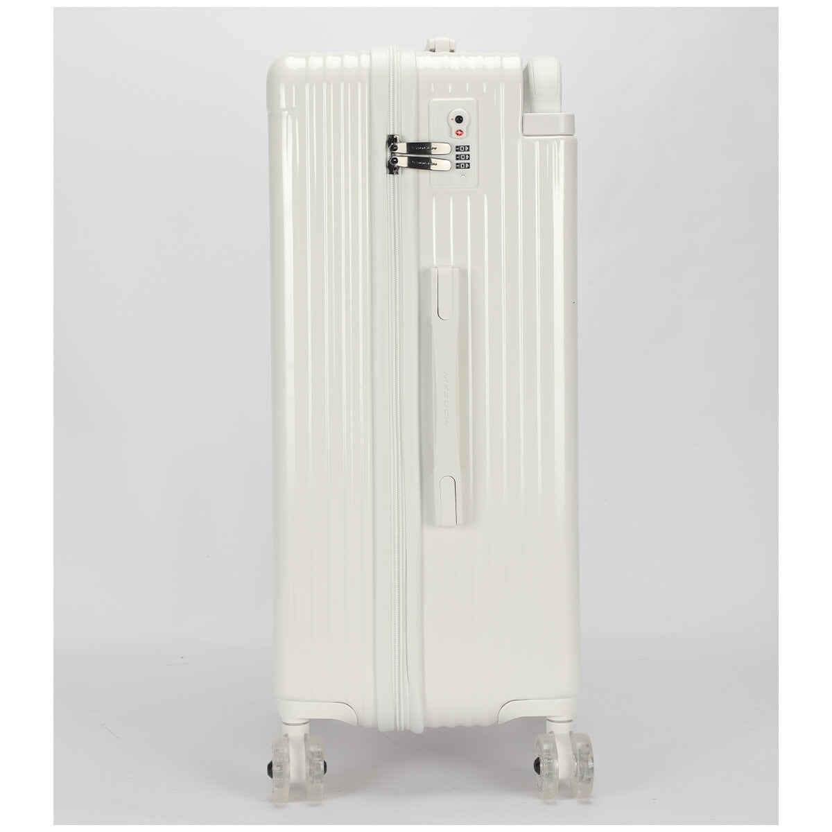 Disney Mickey Cabin Trolley Case Tsa Polycarbonate White 55cm