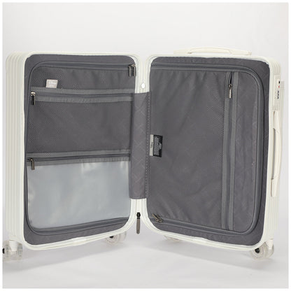 Disney Mickey Cabin Trolley Case Tsa Polycarbonate White 55cm