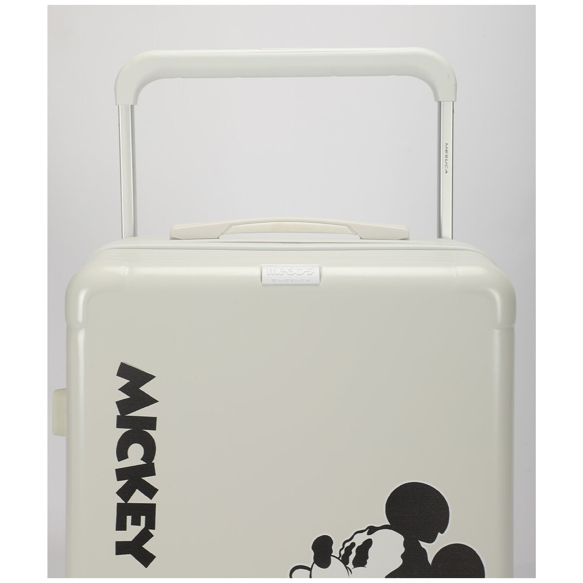 Disney Mickey Cabin Trolley Case Tsa Polycarbonate White 55cm