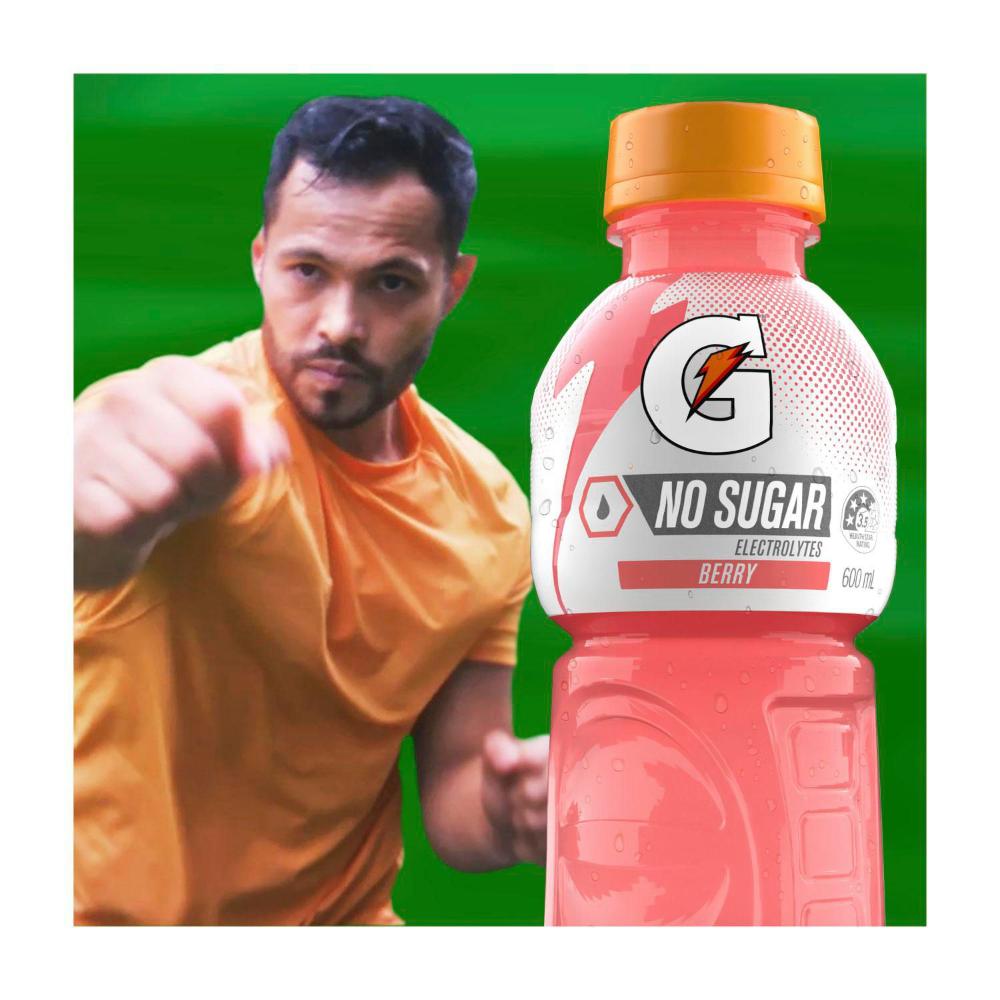 Gatorade Sport Drink Berry No Sugar - 600mL