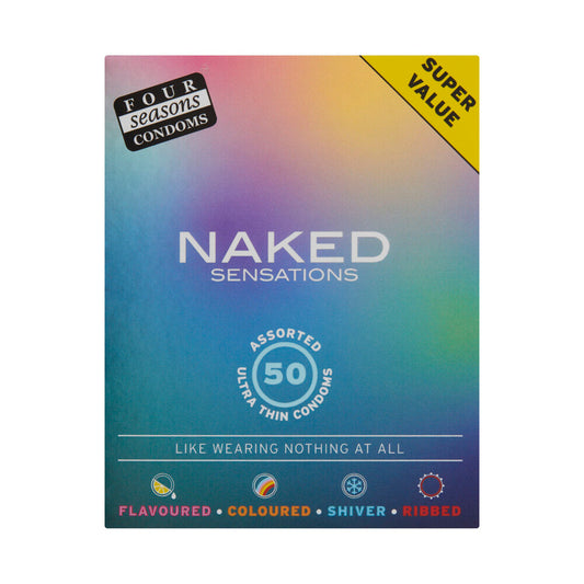 Four Seasons Naked Sensation Condoms - 50 pack