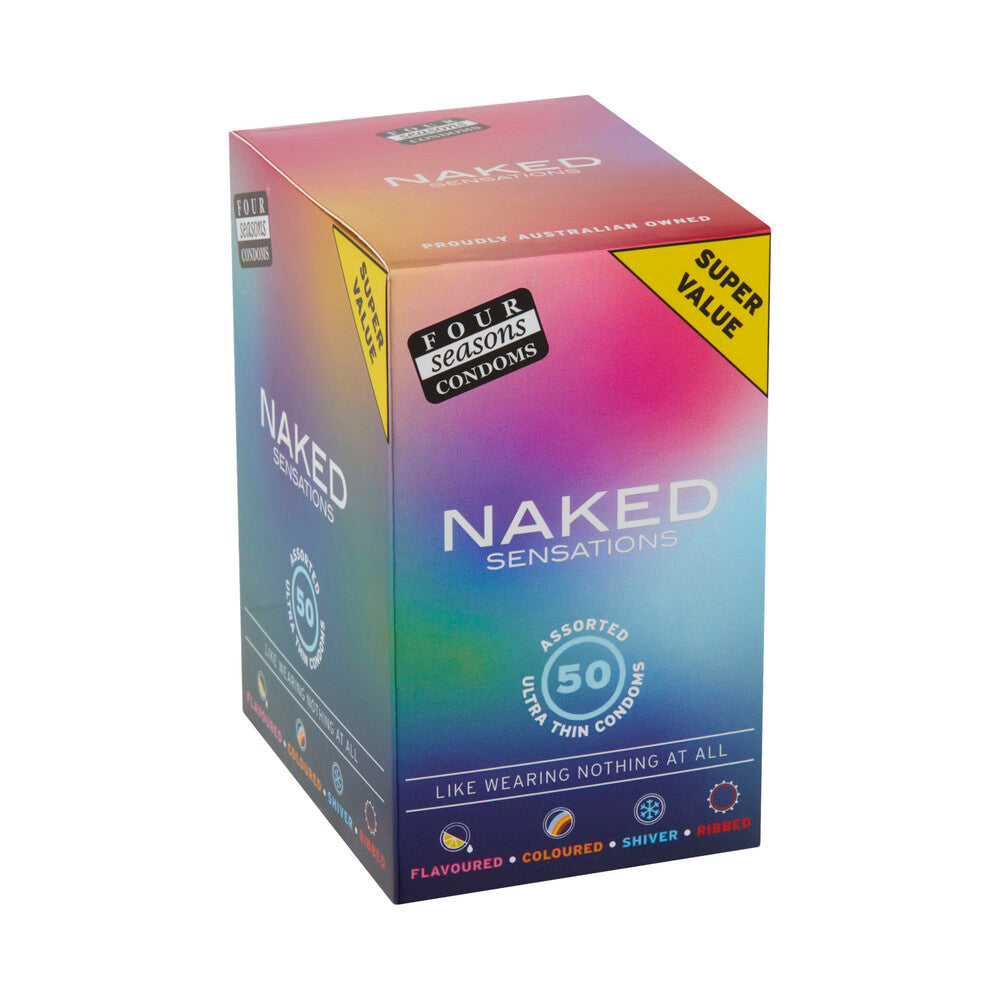 Four Seasons Naked Sensation Condoms - 50 pack