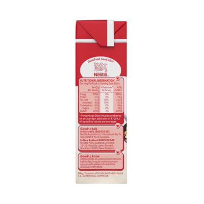 Nestle Carnation Lite Cooking Cream - 300mL