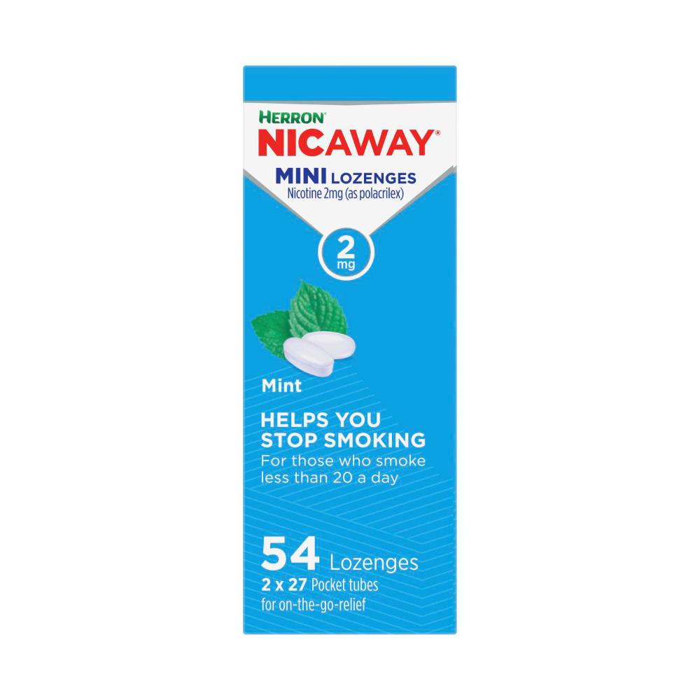 Herron Nicaway Mini Lozenges 2mg - 54 pack
