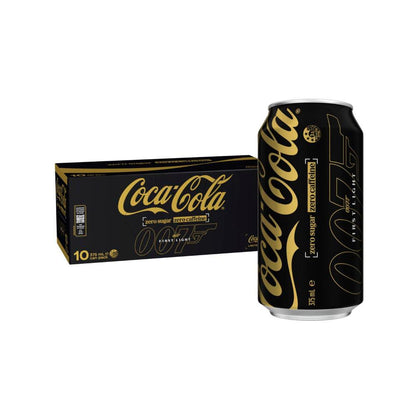 Coca-Cola Zero Sugar Caffeine Free Soft Drink Multipack Cans 10x375ml