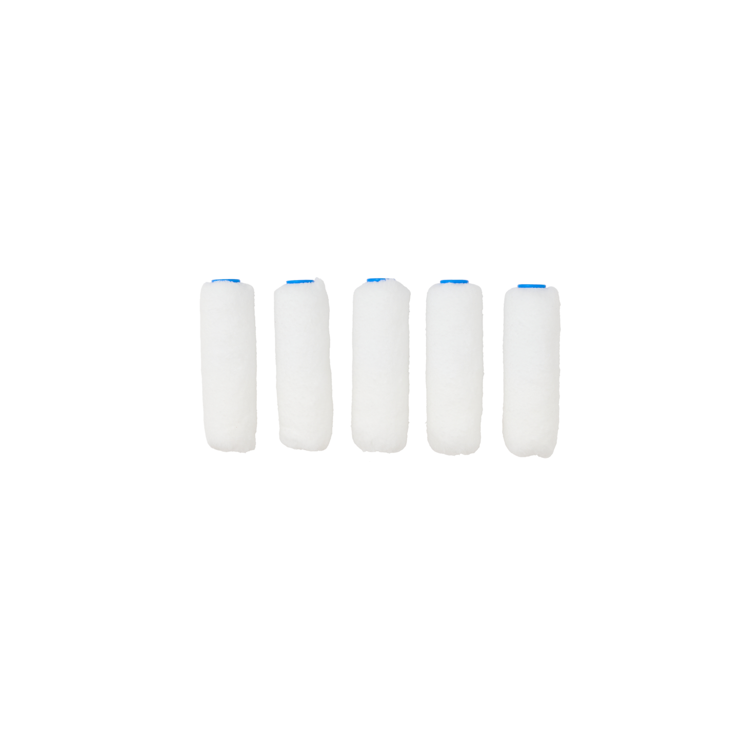 Monarch Mini Rollers - 100mm - 10mm Nap - 5 Pack - Blue