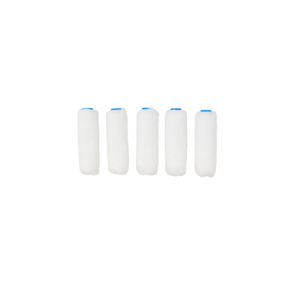 Monarch Mini Rollers - 100mm - 10mm Nap - 5 Pack - Blue